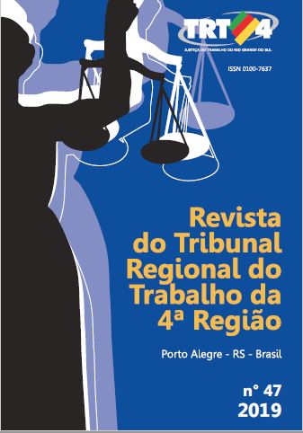 Capa de fundo azul escuro com imagem da deusa da justiça na cor preto.